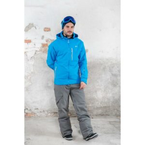 2117 BASTE šedé pánské lyžařské kalhoty 2117