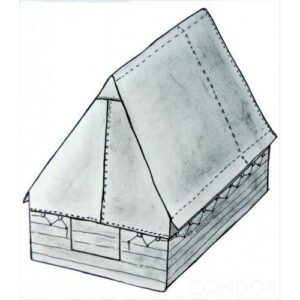 Condor Osada khaki barva stan na podsadu Condor