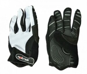 Galaxy DLOUHÉ BÍL/ČRN/ČERNÉ rukavice Galaxy