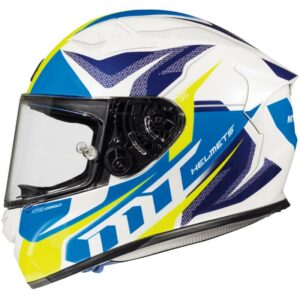 MT Helmets Kre Lookout bílo-modro-fluo žlutá Mt Helmets