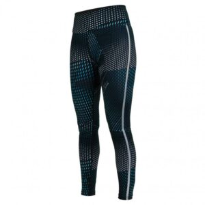 Salming Split Tights Women Deep Teal AOP Salming