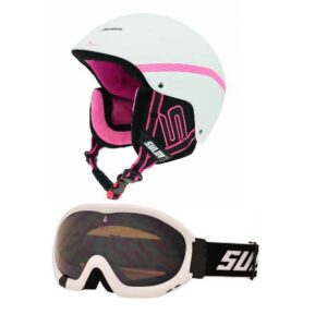Sulov Sphare white lyžařská helma + brýle Sulov FREE Sulov