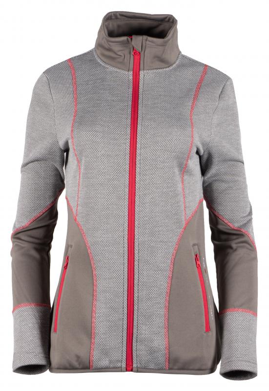 GTS 3019 L S20 - Dámská fleece mikina - l. grey GTS