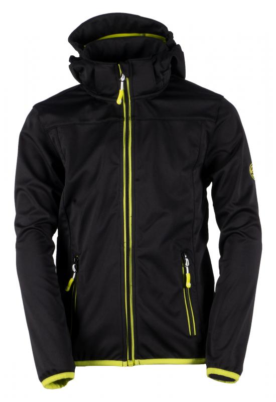 GTS 4013 K S0 - Dětská 3L softshell bunda - black GTS