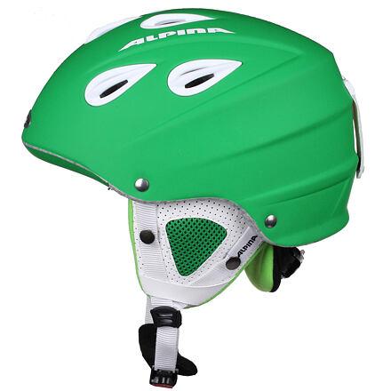 Alpina Grap lyžařská helma zelená matná Alpina