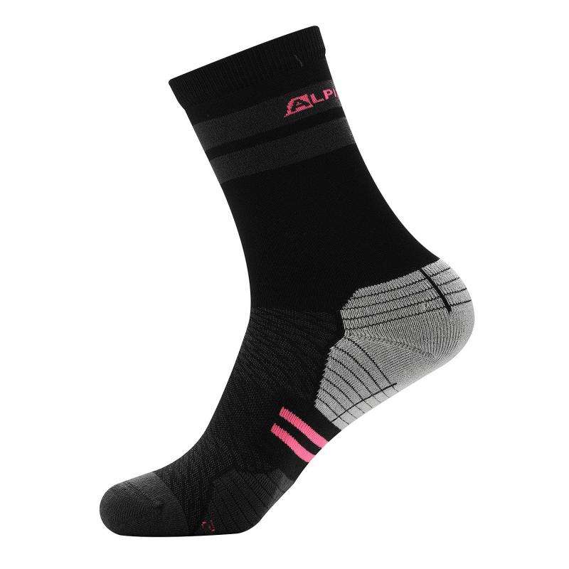 Alpine Pro ADRON 3 růžové ponožky sportovní Alpine Pro