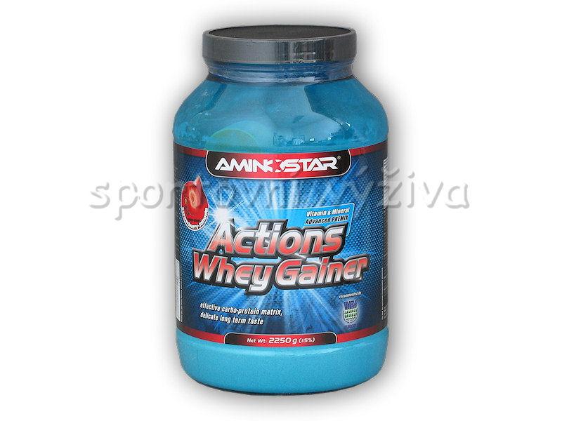 Aminostar Actions Whey Gainer 2250g Aminostar