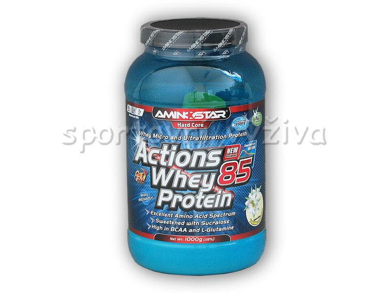 Aminostar Actions Whey Protein 85 1000g Aminostar