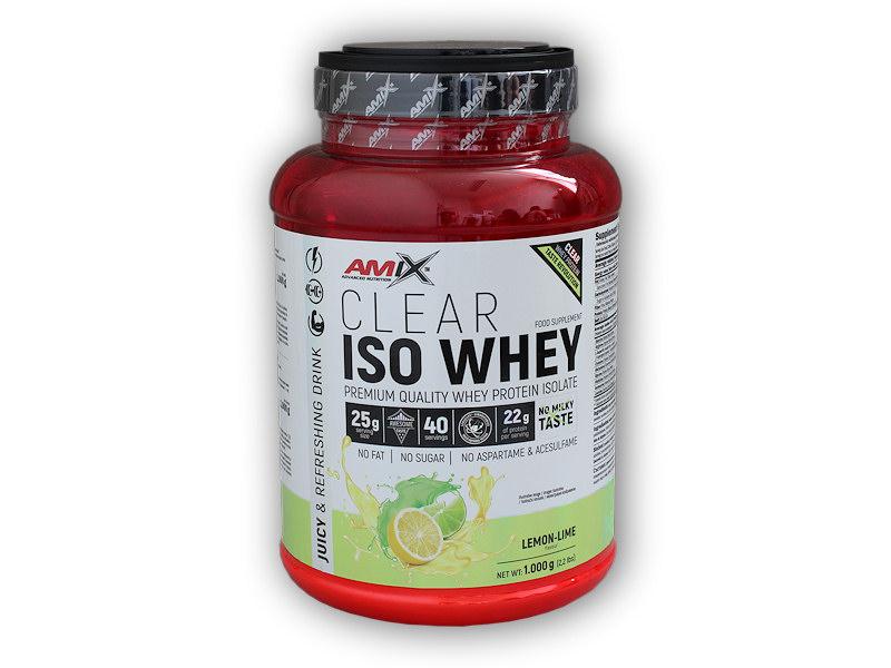 Amix Clear Iso Whey 1000g Amix
