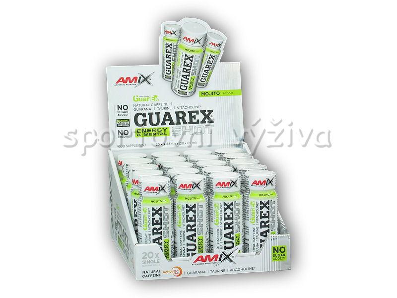 Amix Guarex Energy and Mental Shot 20x60ml Amix