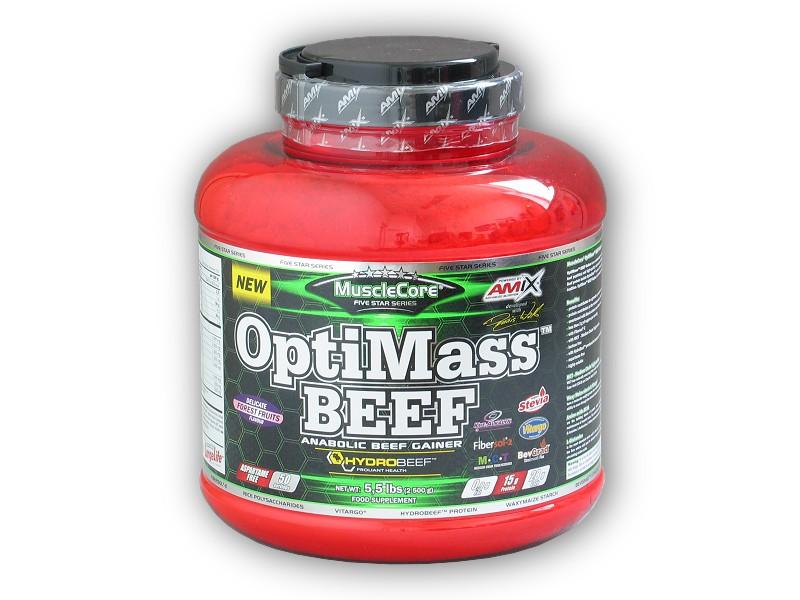 Amix MuscLe Core Five Star Series OptiMass BEEF with Hydrobeef 2500g Amix MuscLe Core Five Star Series