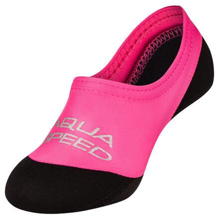 Aqua-Speed Neo dětské neoprenové ponožky růžová Aqua-Speed