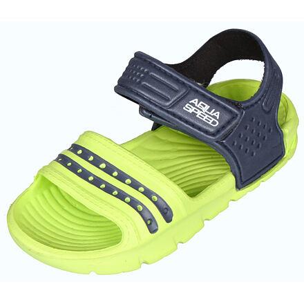 Aqua-Speed Noli dětské sandály zelená Aqua-Speed