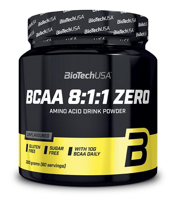 BioTech BCAA 8:1:1 300g bez příchutě BioTech USA