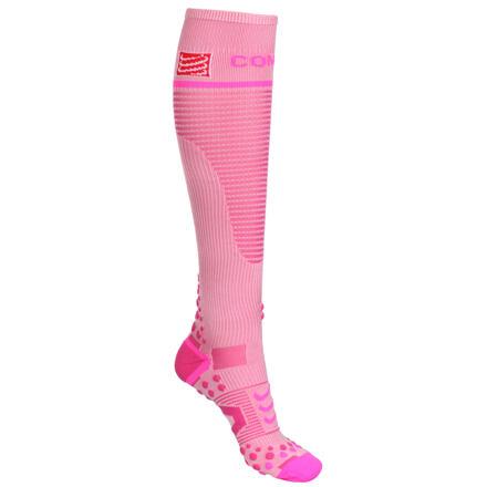 CompresSport Full Socks V2.1 kompresní podkolenky růžová CompresSport