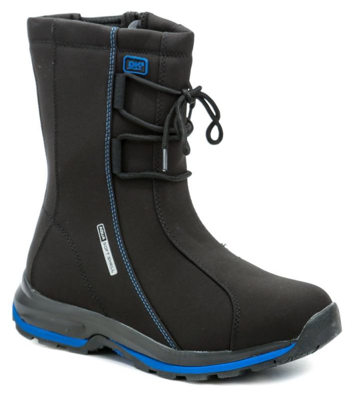DK 1754 černo modré zimní boty DK
