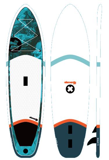 EG Malo 11 paddleboard set s pádlem + sleva 500