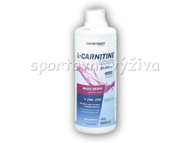 Energy Body L-Carnitine Liquid + Stevia 1000ml Energy Body