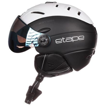 Etape Comp PRO lyžařská helma černá-bílá Etape