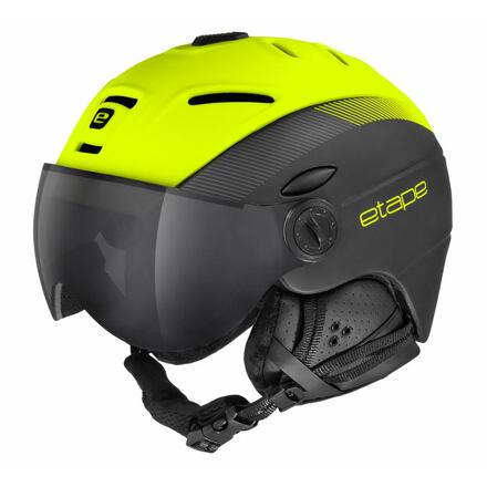 Etape Comp PRO lyžařská helma černá-žlutá Etape