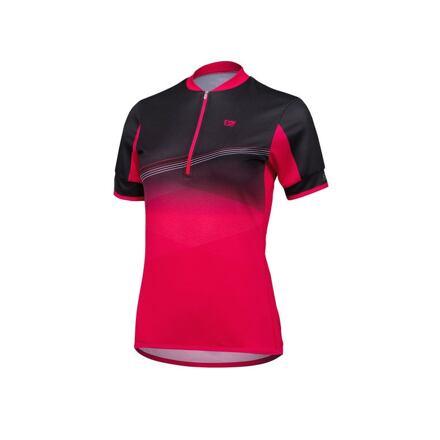 Etape LIV cyklistický dres růžová-černá Etape