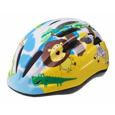 Etape Rebel dětská cyklistická helma žlutá-modrá Etape