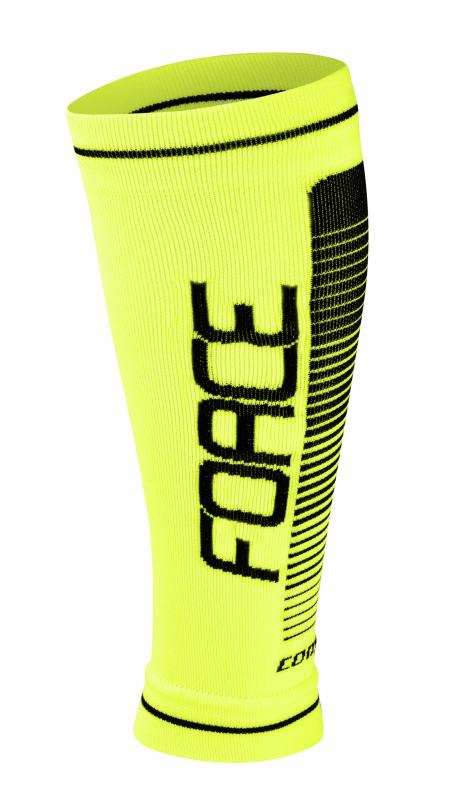 Force Návleky na nohy COMPRESS fluo-černé FORCE