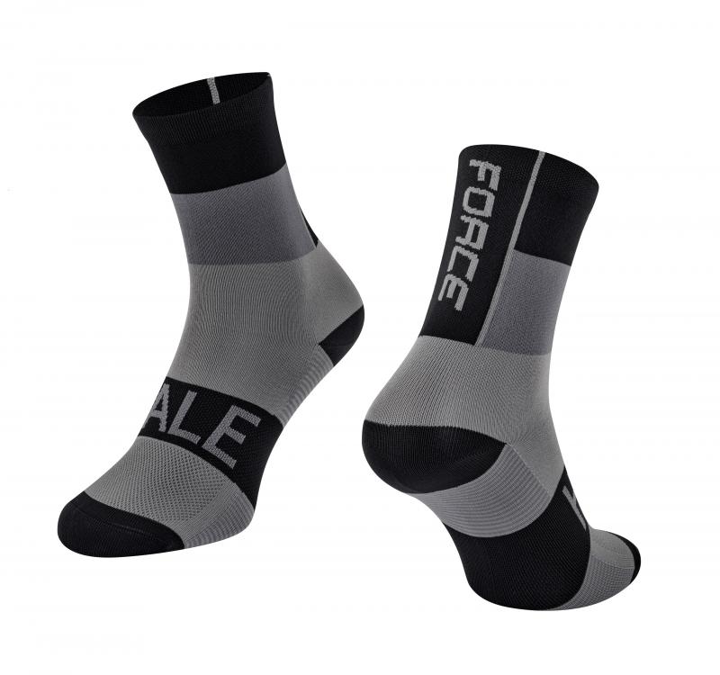 Force Ponožky HALE černo-šedé FORCE