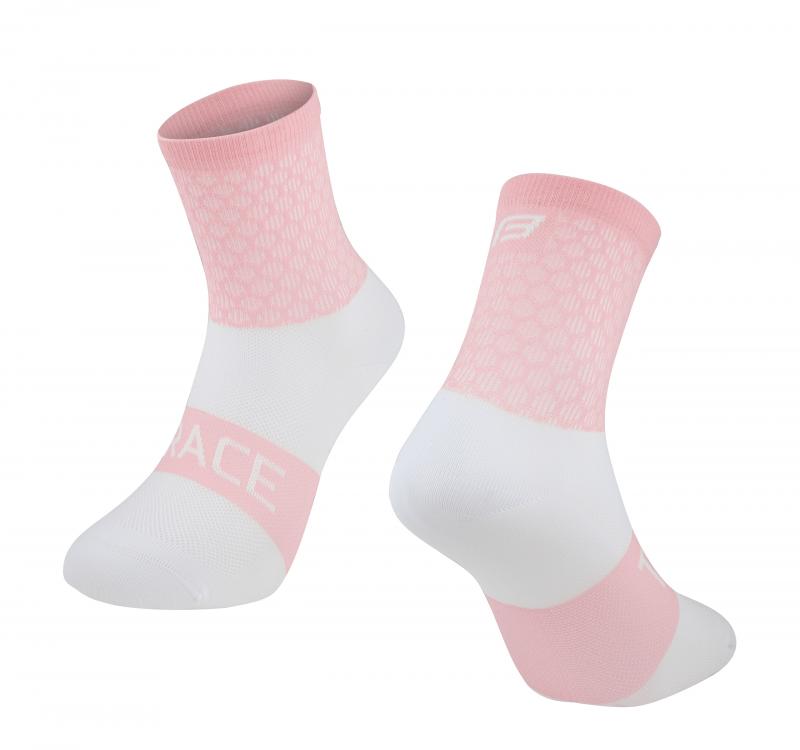 Force Ponožky TRACE růžovo-bílé FORCE
