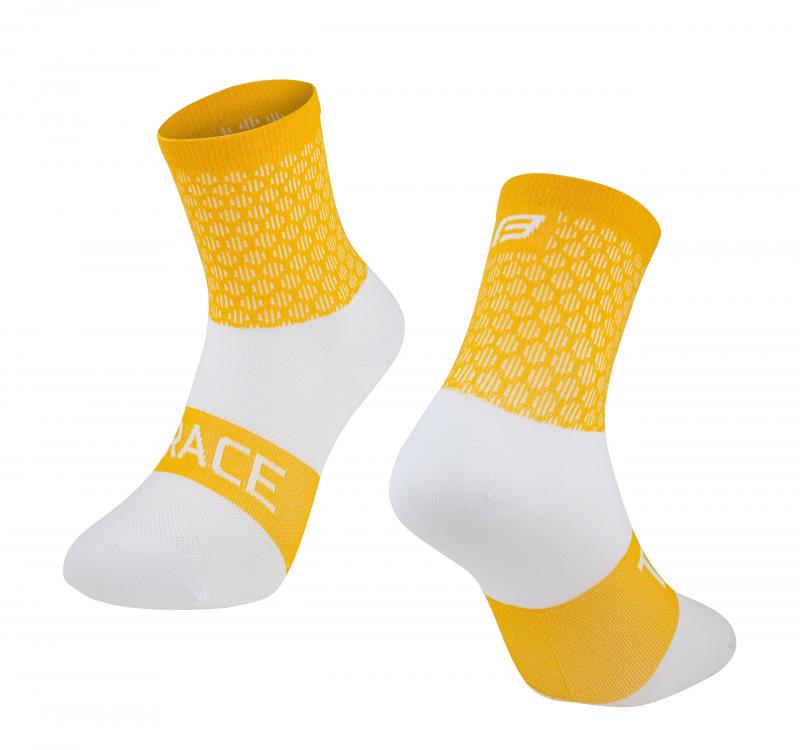 Force Ponožky TRACE žluto-bílé FORCE