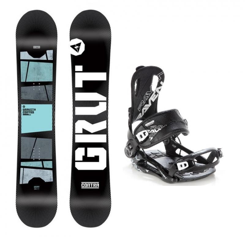 Gravity Contra 20/21 snowboard + Raven Fastec FT 270 black vázání Gravity