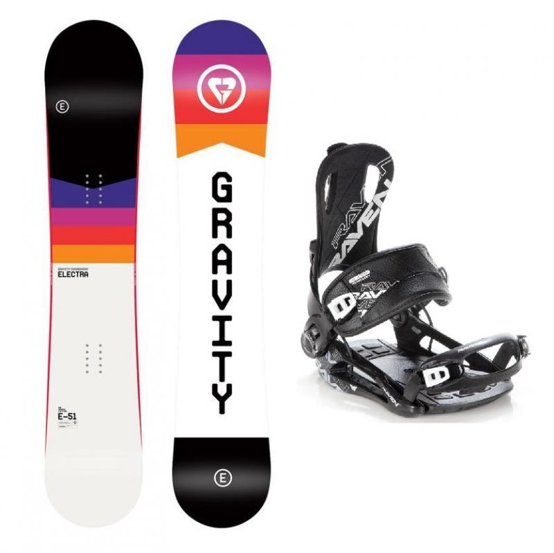 Gravity Electra 20/21 dámský snowboard + Raven FT 270 black vázání Gravity