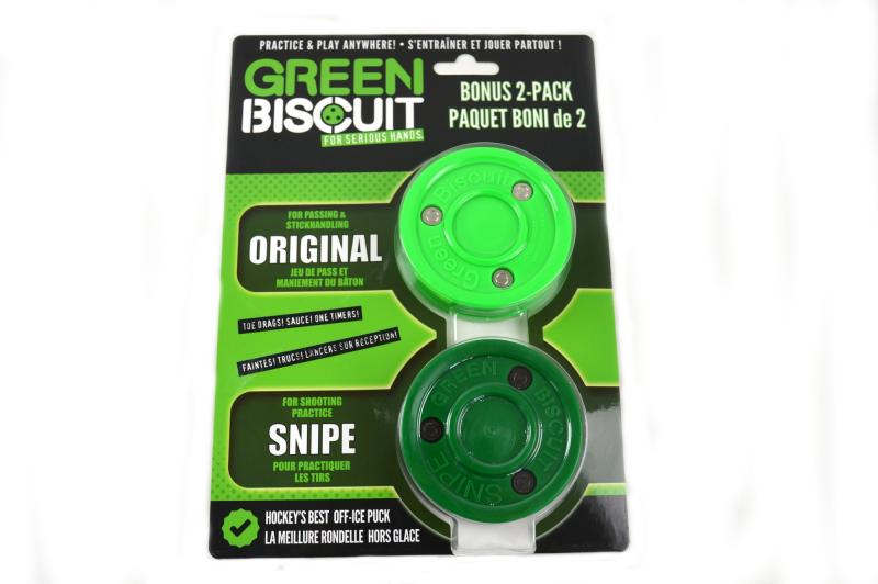 Green Biscuit Bonus 2-Pack Puk Green Biscuit