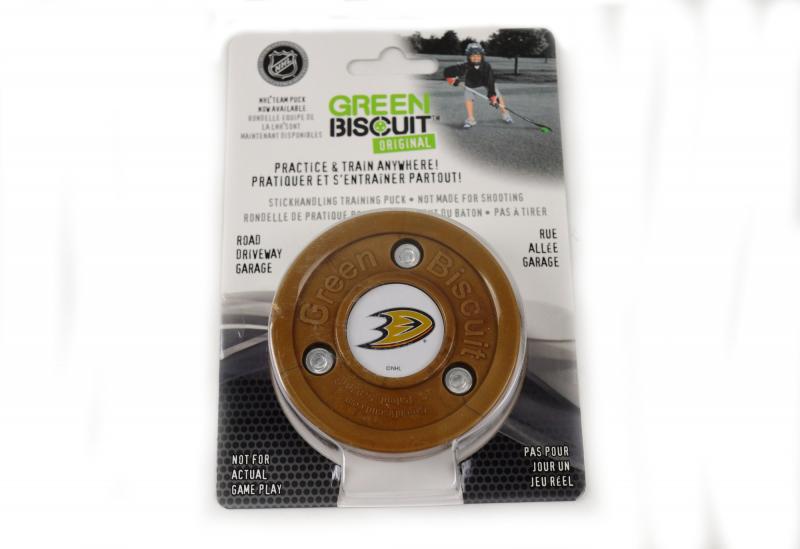 Green Biscuit NHL Anaheim Ducks Puk Green Biscuit