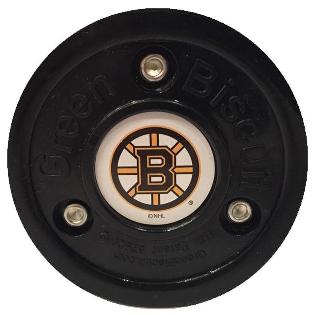 Green Biscuit NHL Boston Bruins Puk Green Biscuit
