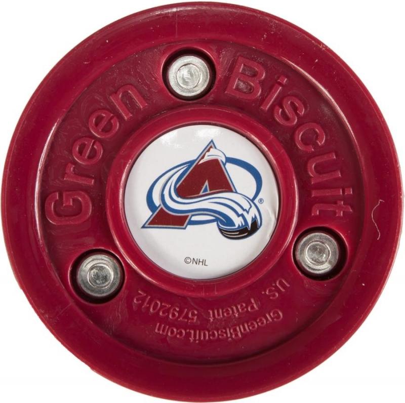 Green Biscuit NHL Colorado Avalanche Puk Green Biscuit