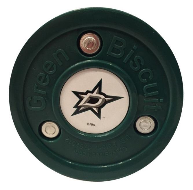 Green Biscuit NHL Dallas Stars Puk Green Biscuit