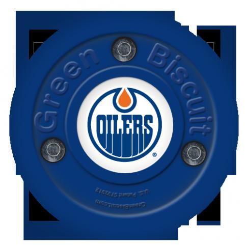 Green Biscuit Puk NHL Edmonton Oilers Green Biscuit