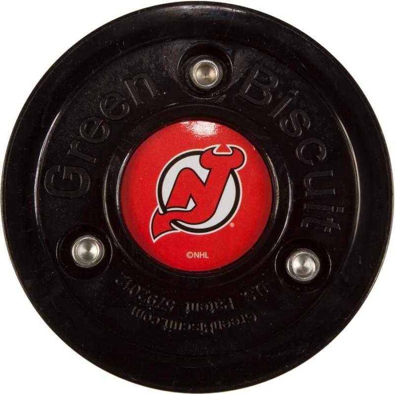 Green Biscuit NHL New Jersey Devils Puk Green Biscuit