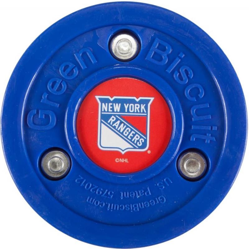 Green Biscuit NHL New York Rangers Puk Green Biscuit