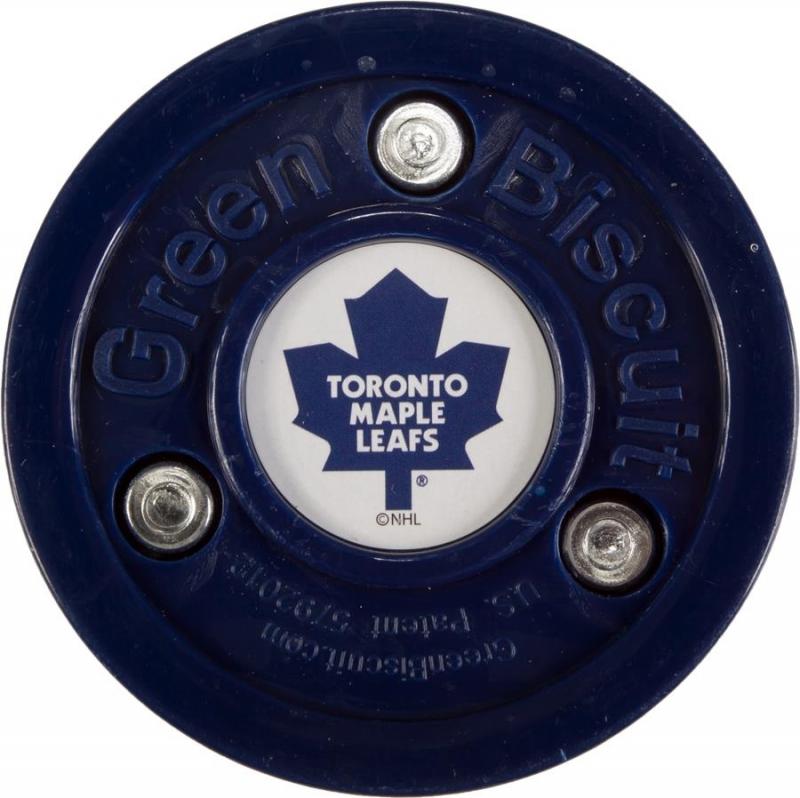 Green Biscuit NHL Toronto Maple Leafs Puk Green Biscuit