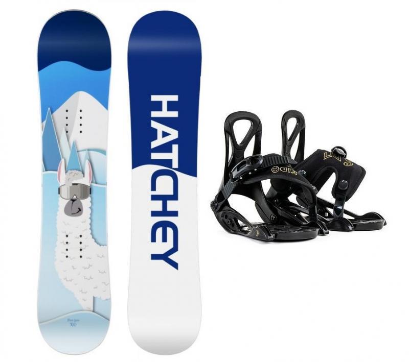 Hatchey Poco Loco dětský snowboard + Beany Kido dětské vázání Hatchey