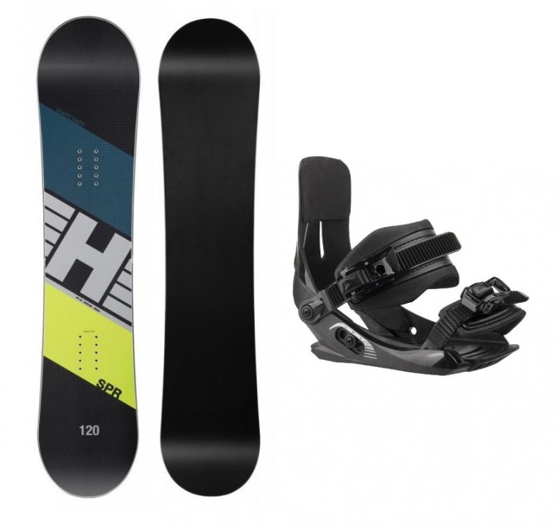 Hatchey SPR Junior juniorský snowboard + Sp Junior 180 vázání Hatchey