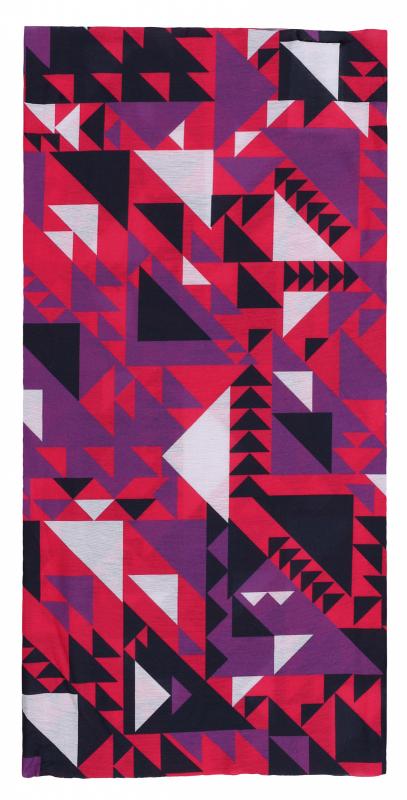 Husky Printemp pink triangle multifunkční šátek HUSKY