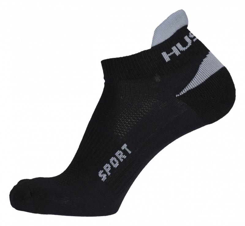 Husky Sport antracit/bílé ponožky HUSKY
