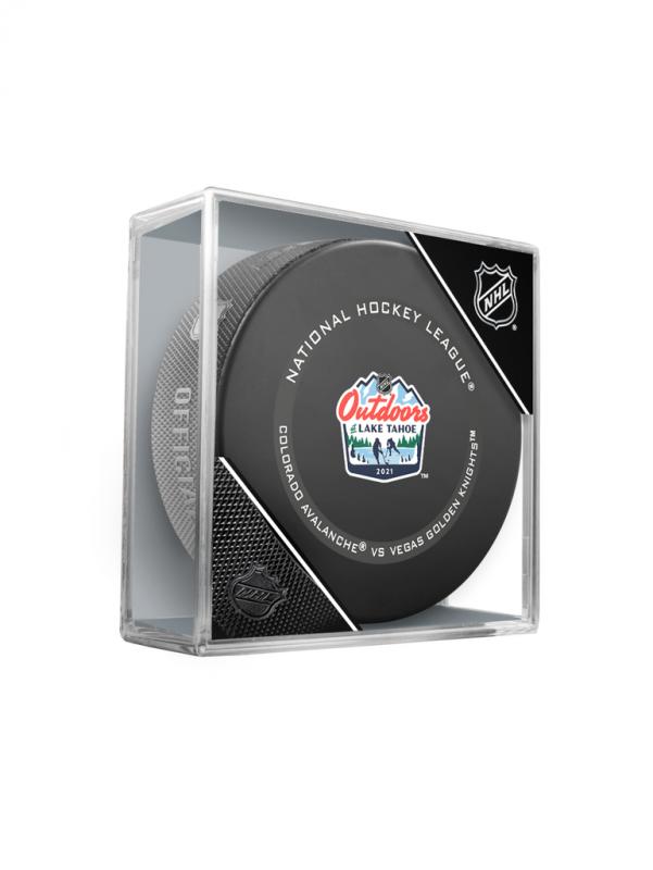 InGlasCo Fanouškovský puk NHL Lake Tahoe Official Game Puck (1ks) InGlasCo