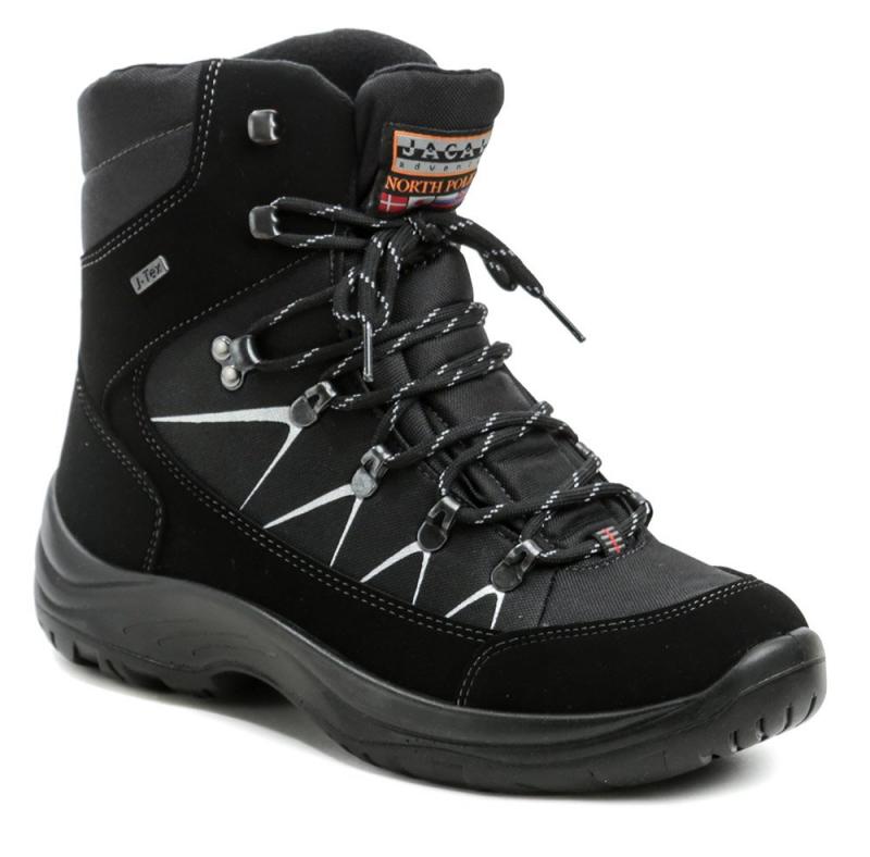 Jacalu A2613z61 černé pánské zimní trackingové boty Jacalu