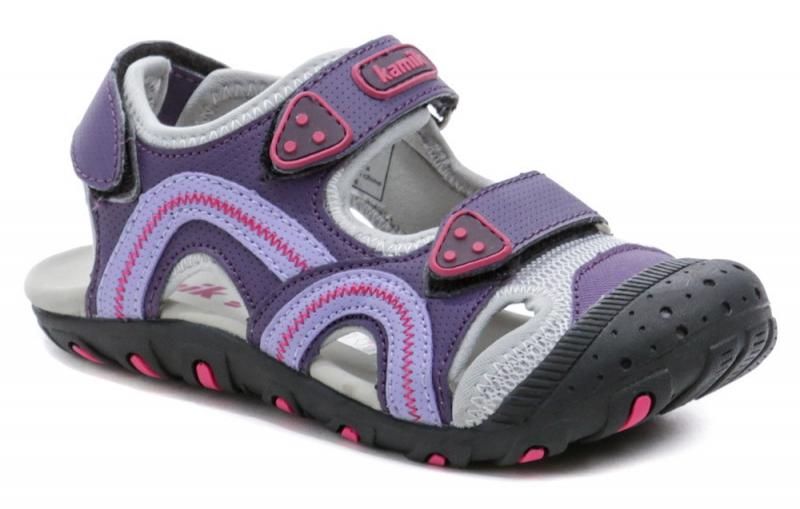 Kamik SEATURTLE fialové dětské sandály Kamik