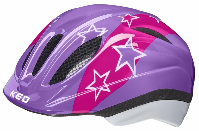 Ked Meggy lilac stars cyklistická přilba Ked