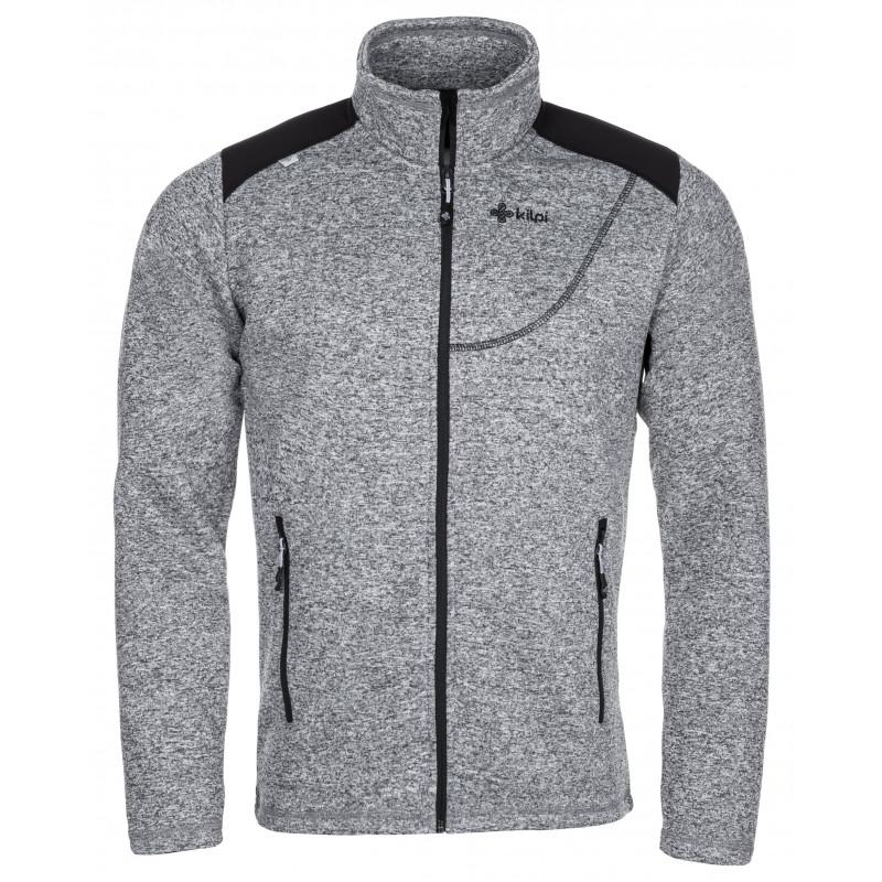 Kilpi REGIN-M bílá fleece mikina Kilpi
